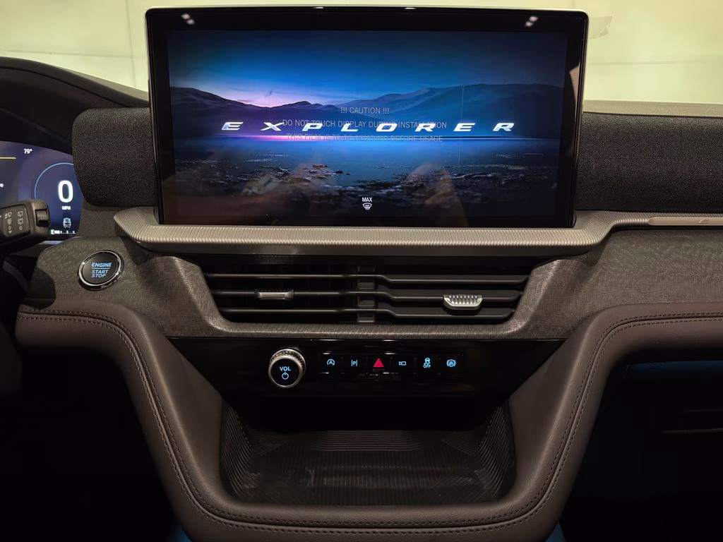 2026 Carbonized Gray Metallic Ford Explorer Platinum RWD SUV