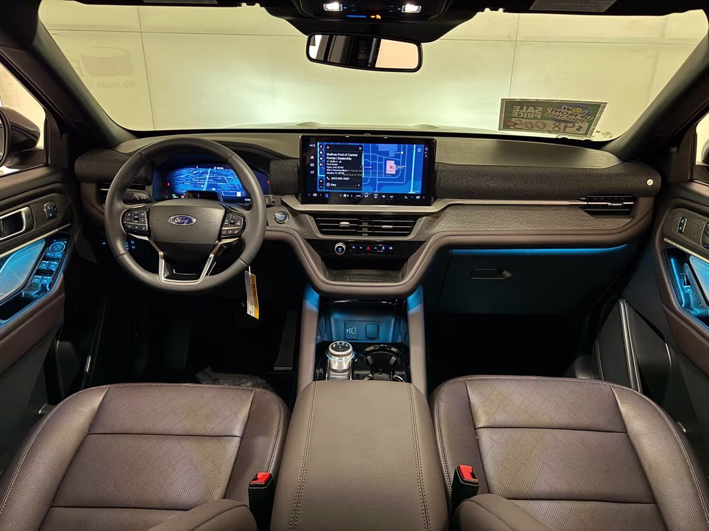 2026 Carbonized Gray Metallic Ford Explorer Platinum RWD SUV