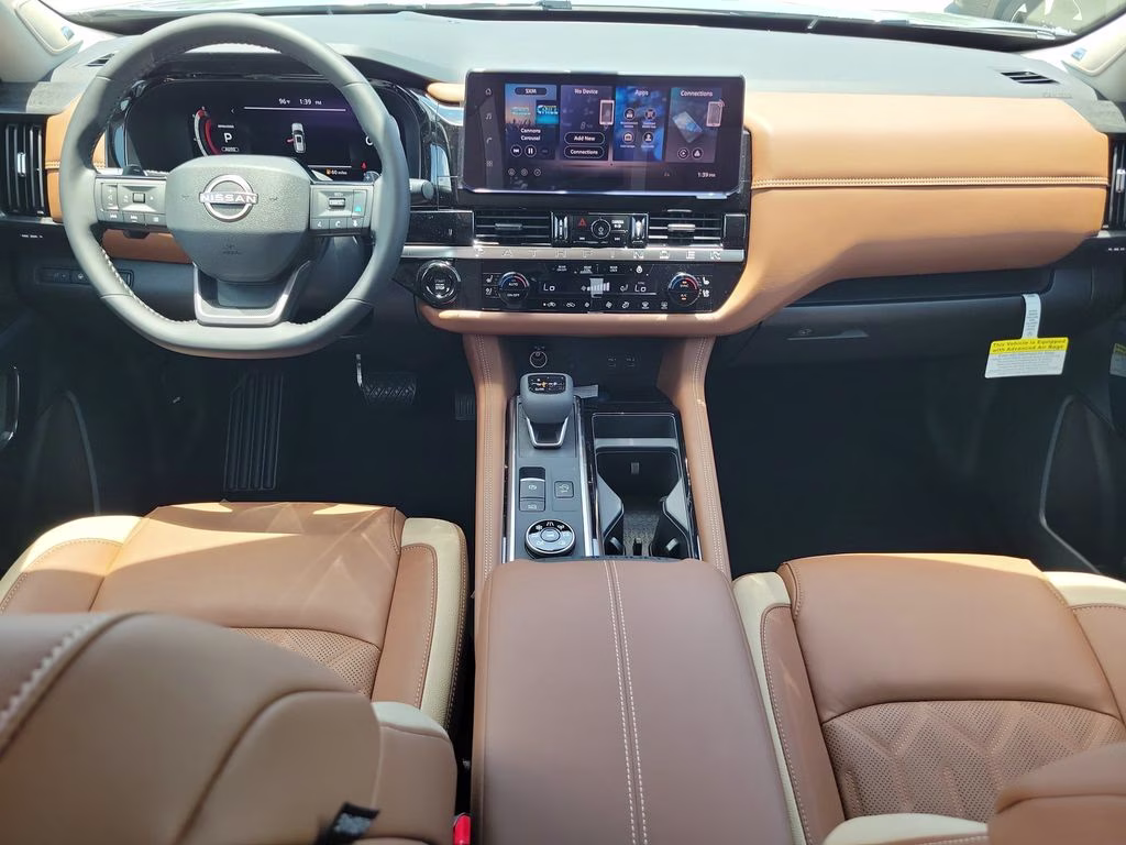 2026 Boulder Gray Pearl Nissan Pathfinder Platinum 4X4 SUV