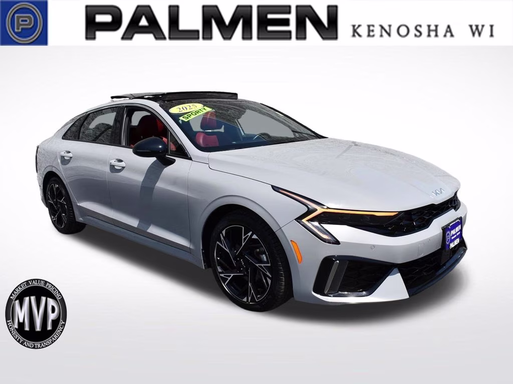 2025 Wolf Gray Kia K5 GT-Line AWD Sedan