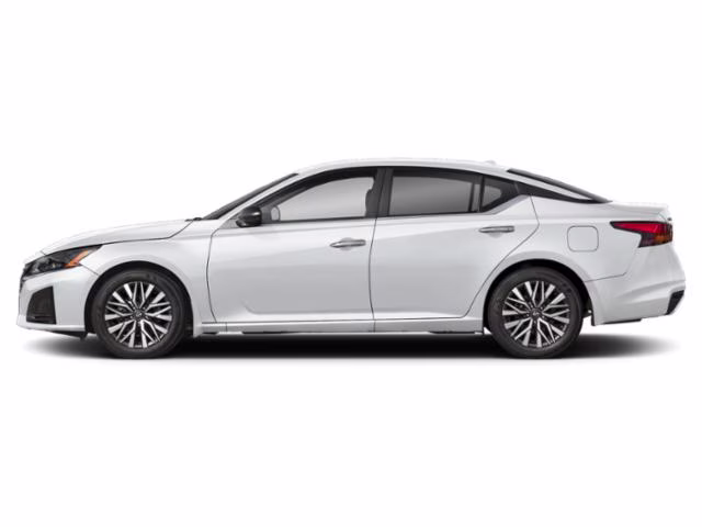 2025 Glacier White Nissan Altima 2.5 SV FWD Sedan