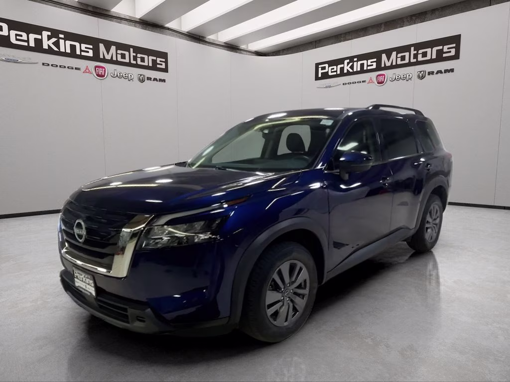 2025 Deep Ocean Blue Pearl Nissan Pathfinder SV 4X4 SUV