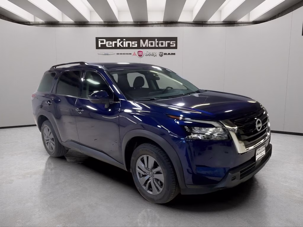 2025 Deep Ocean Blue Pearl Nissan Pathfinder SV 4X4 SUV