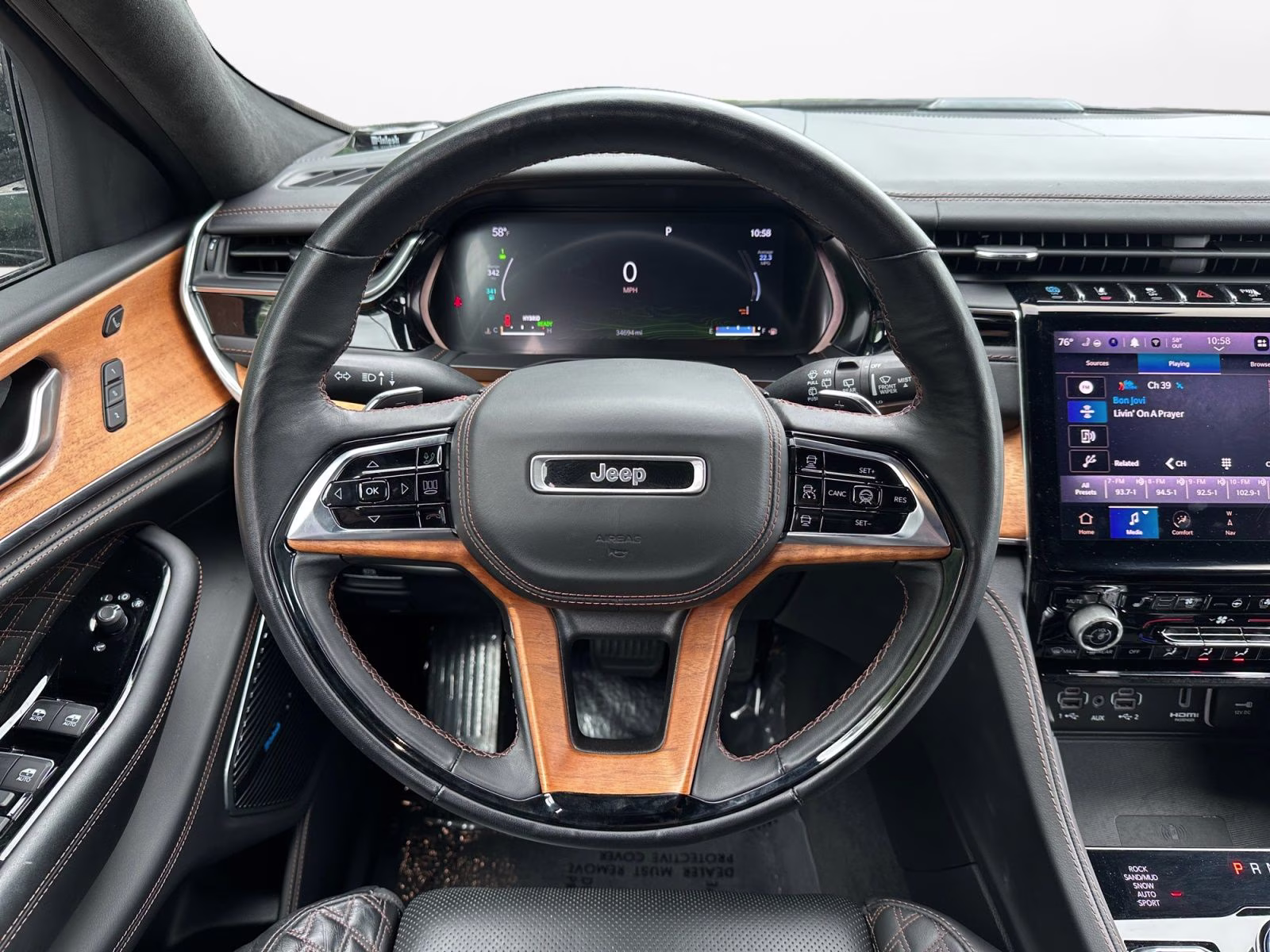 2022 Midnight Sky Jeep Grand Cherokee Summit Reserve 4xe 4X4 SUV