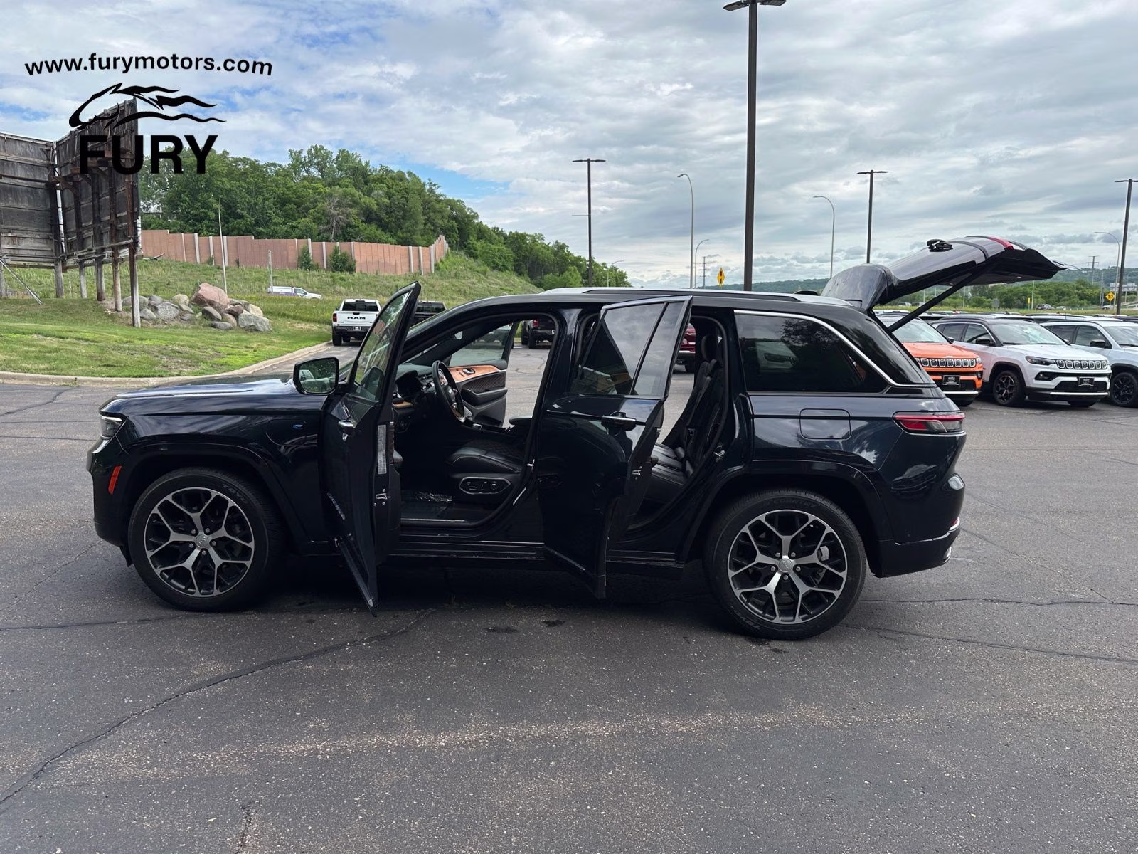 2022 Midnight Sky Jeep Grand Cherokee Summit Reserve 4xe 4X4 SUV