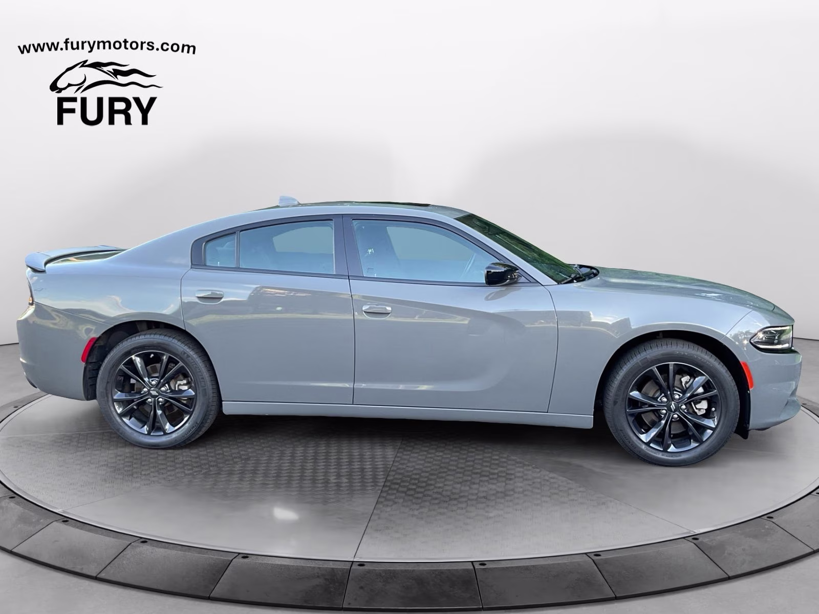 2023 Destroyer Gray Clearcoat Dodge Charger SXT AWD Sedan