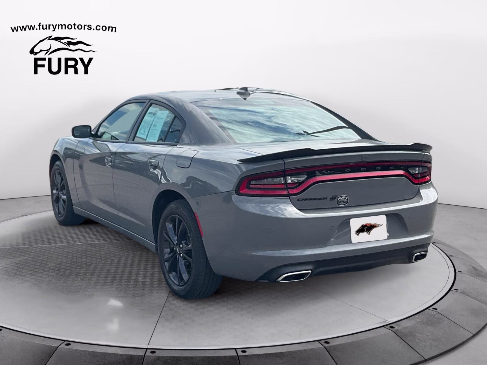 2023 Destroyer Gray Clearcoat Dodge Charger SXT AWD Sedan
