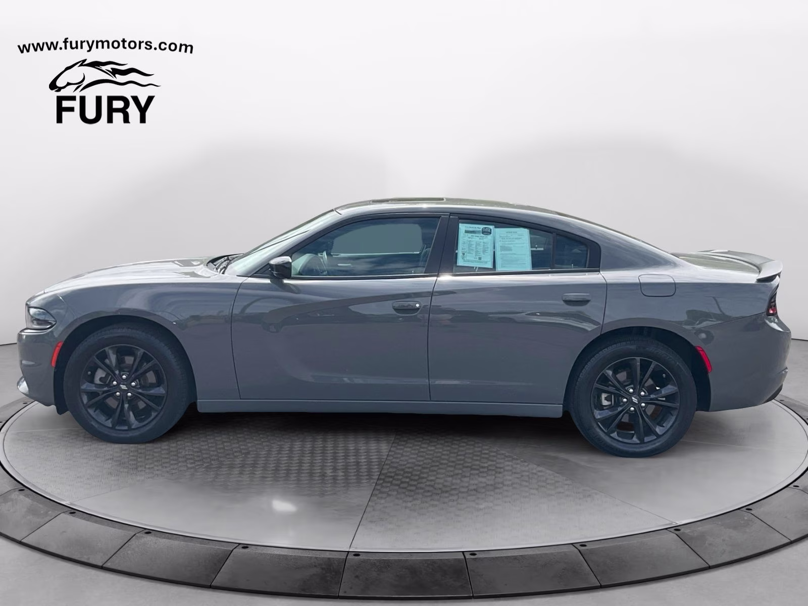 2023 Destroyer Gray Clearcoat Dodge Charger SXT AWD Sedan
