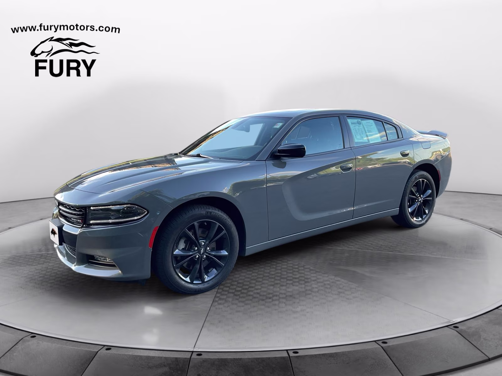 2023 Destroyer Gray Clearcoat Dodge Charger SXT AWD Sedan