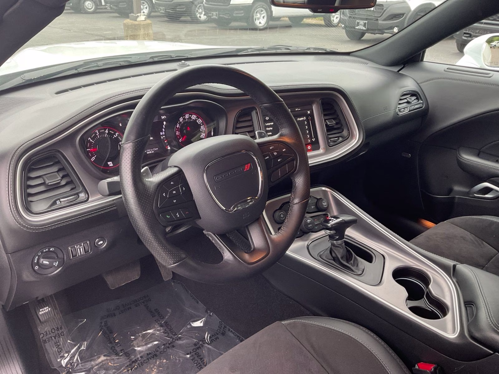 2022 White Knuckle Clearcoat Dodge Challenger GT AWD Coupe