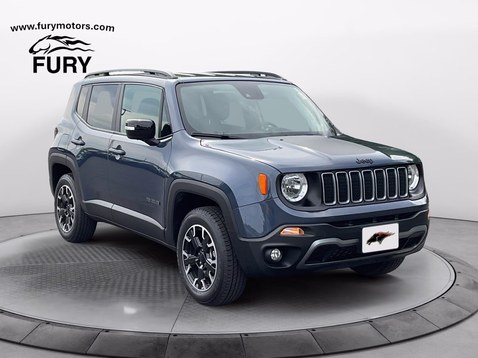 2023 Slate Blue Pearlcoat Jeep Renegade Latitude 4X4 SUV