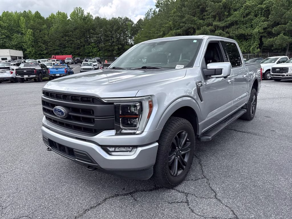 2021 Iconic Silver Metallic Ford F-150 Lariat 4X4 Truck