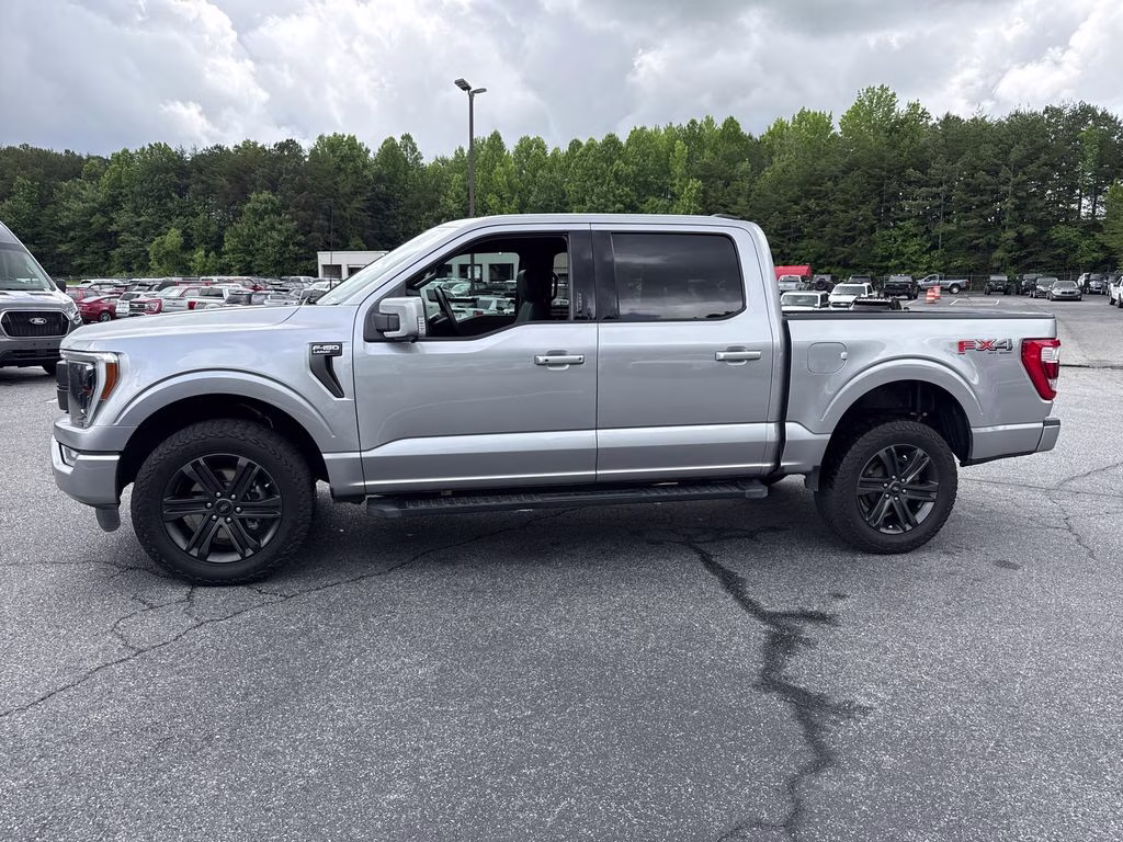 2021 Iconic Silver Metallic Ford F-150 Lariat 4X4 Truck