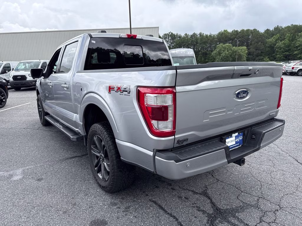 2021 Iconic Silver Metallic Ford F-150 Lariat 4X4 Truck