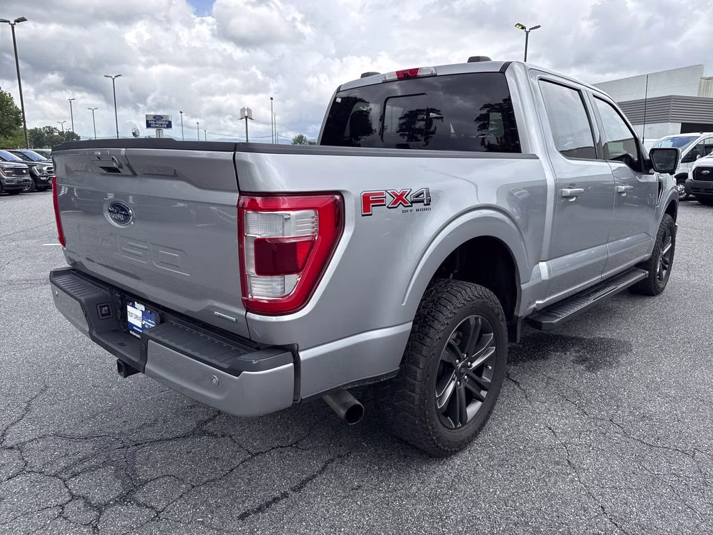 2021 Iconic Silver Metallic Ford F-150 Lariat 4X4 Truck