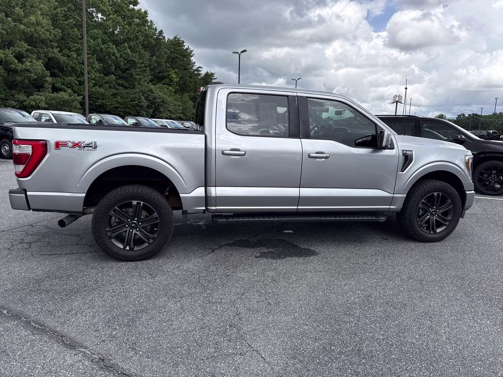 2021 Iconic Silver Metallic Ford F-150 Lariat 4X4 Truck