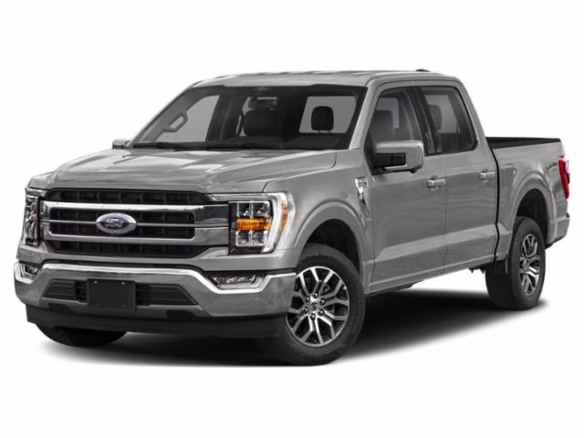 2021 Silver Ford F-150 Lariat 4X4 Truck