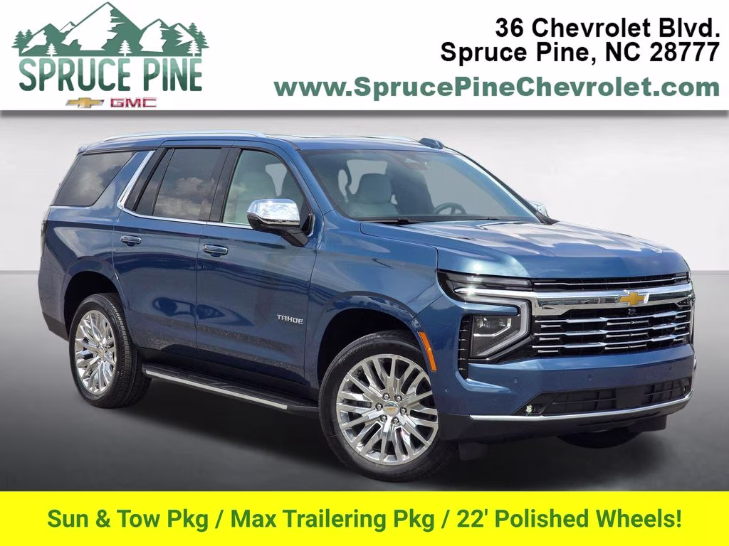 2026 Lakeshore Blue Metallic Chevrolet Tahoe Premier 4X4 SUV