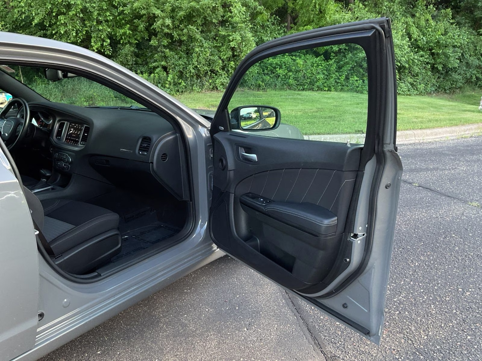 2023 Destroyer Gray Clearcoat Dodge Charger SXT AWD Sedan