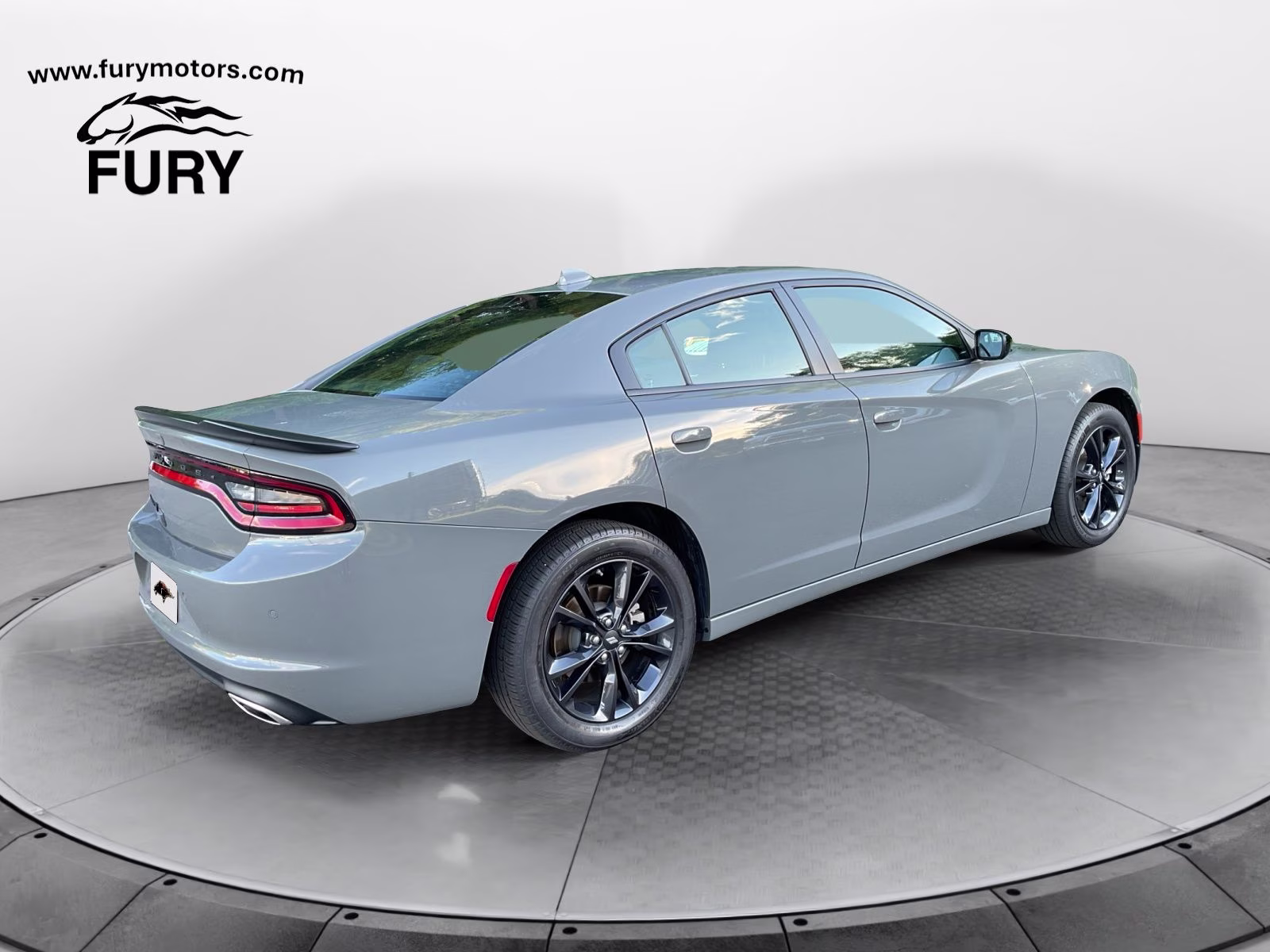 2023 Destroyer Gray Clearcoat Dodge Charger SXT AWD Sedan