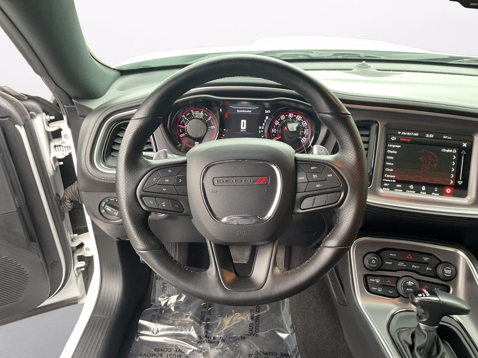 2022 White Knuckle Clearcoat Dodge Challenger GT AWD Coupe