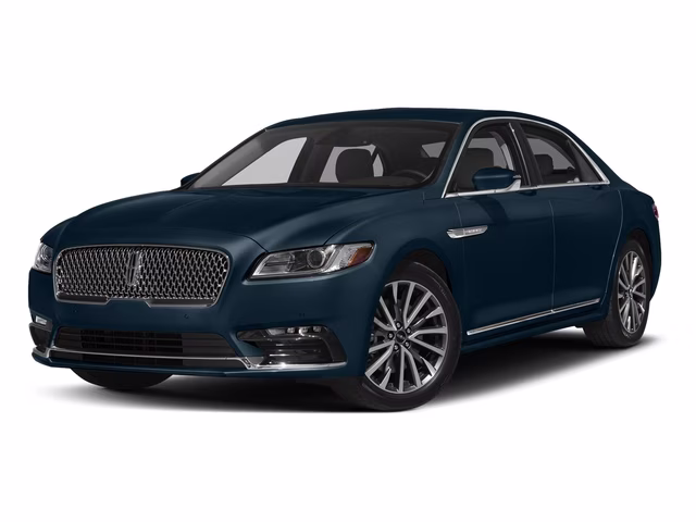 2017 Sapphire Blue Metallic Lincoln Continental Premiere FWD Sedan
