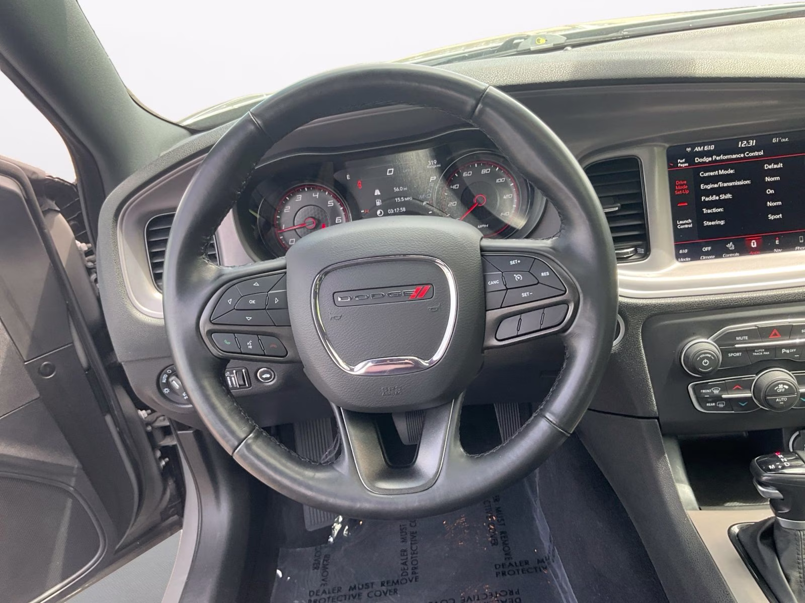 2023 Destroyer Gray Clearcoat Dodge Charger SXT AWD Sedan