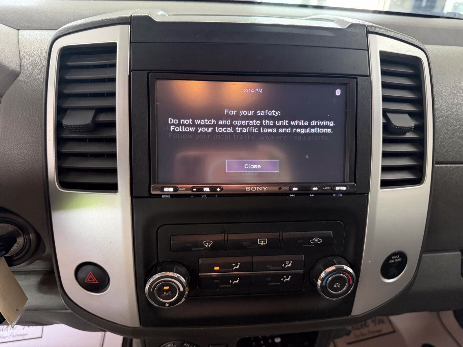 2015 Lava Red Nissan Xterra X 4X4 SUV