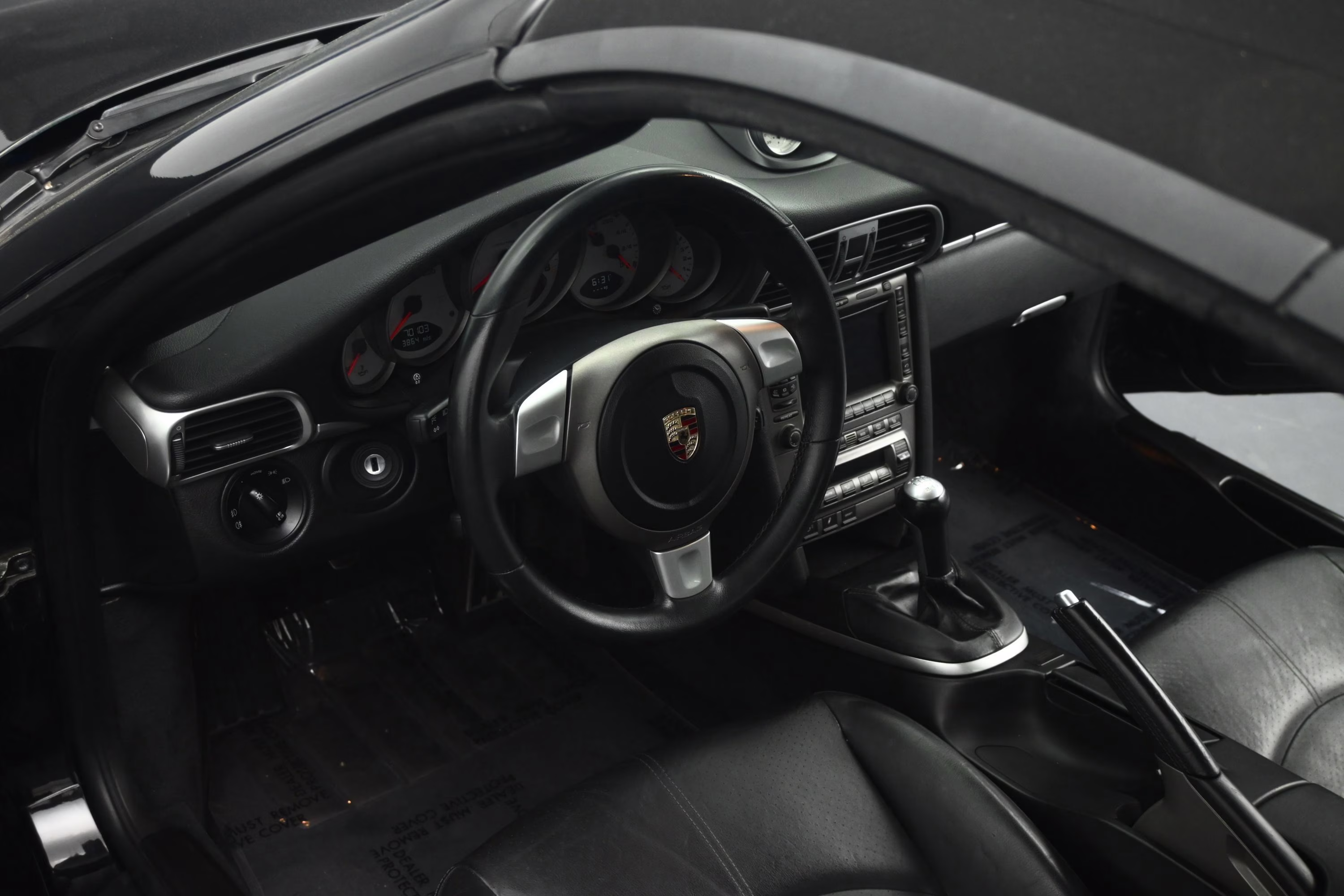 2006 Black Porsche 911 Carrera 4S AWD Convertible