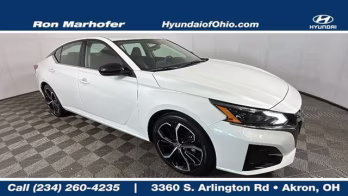 2024 Pearl White Tricoat Nissan Altima 2.5 SR FWD Sedan
