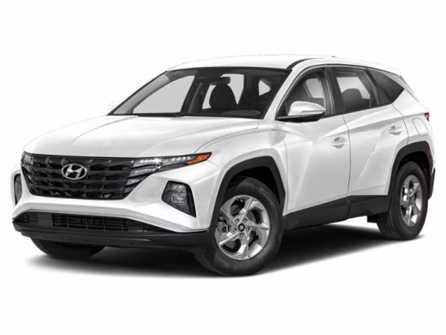 2023 White Hyundai Tucson SE AWD SUV