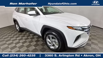 2023 White Hyundai Tucson SE AWD SUV