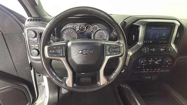 2020 Summit White Chevrolet Silverado 1500 LT Trail Boss 4X4 Truck