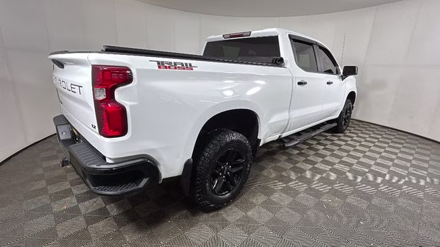 2020 Summit White Chevrolet Silverado 1500 LT Trail Boss 4X4 Truck