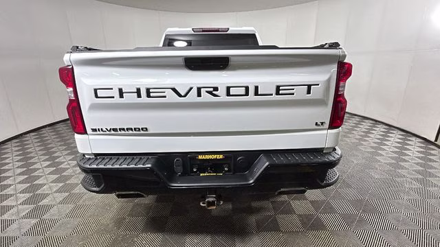 2020 Summit White Chevrolet Silverado 1500 LT Trail Boss 4X4 Truck