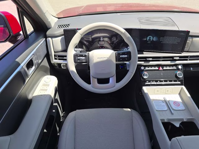 2026 Ultimate Red Hyundai Santa Fe SEL AWD SUV