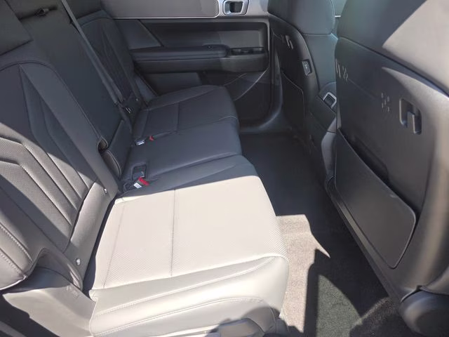 2026 Serenity White Hyundai Santa Fe Hybrid Calligraphy AWD SUV