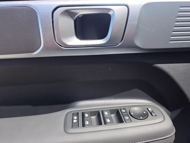 2026 Serenity White Hyundai Santa Fe Hybrid Calligraphy AWD SUV