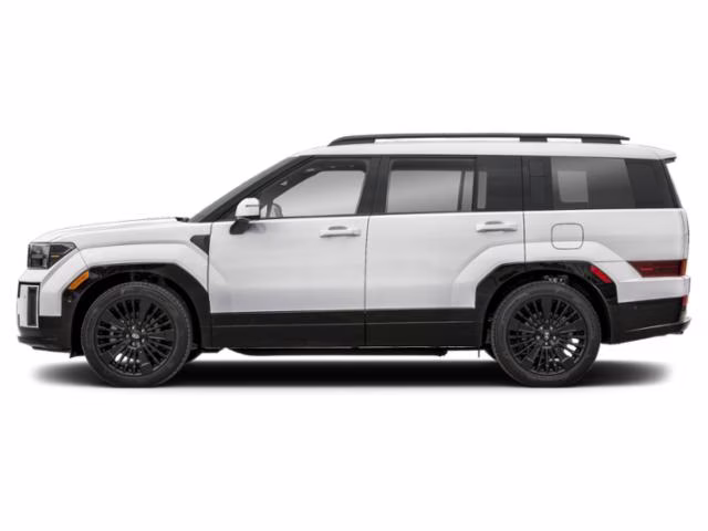 2026 Serenity White Hyundai Santa Fe Hybrid Calligraphy AWD SUV