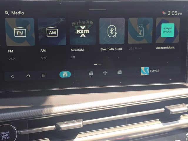 2026 Serenity White Hyundai Santa Fe Hybrid Calligraphy AWD SUV