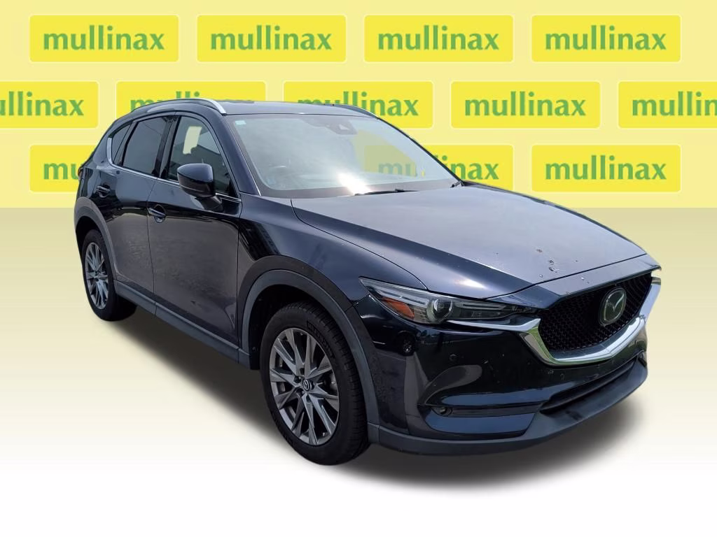 2019 Deep Crystal Blue Mica Mazda CX-5 Signature AWD SUV