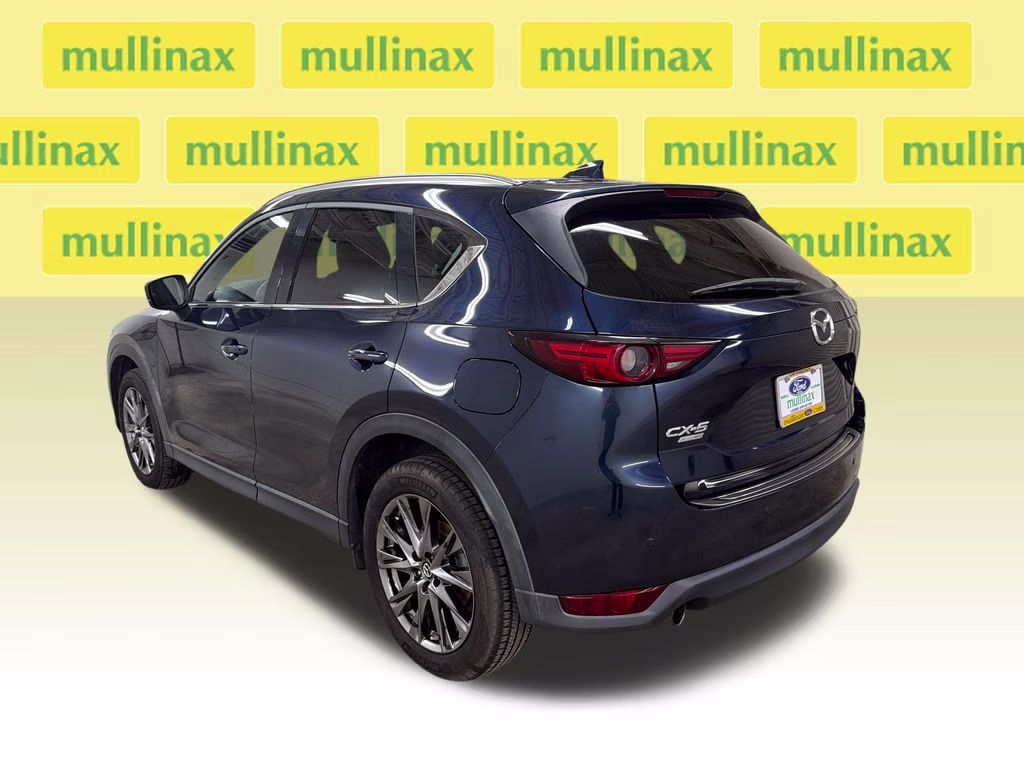 2019 Deep Crystal Blue Mica Mazda CX-5 Signature AWD SUV