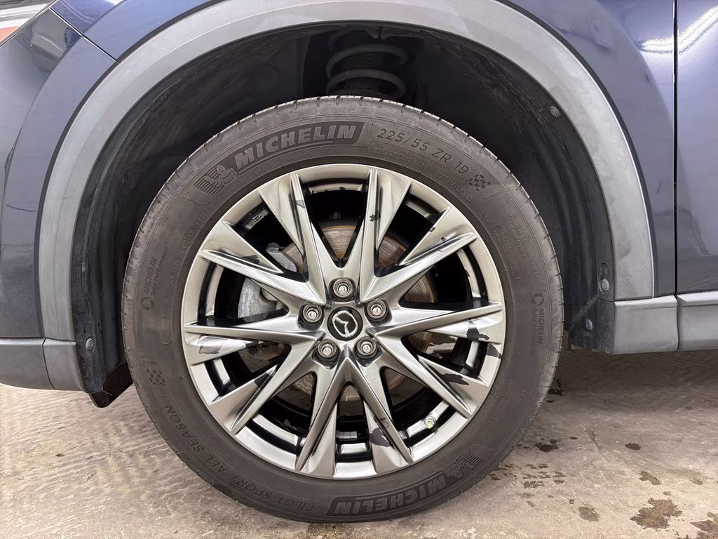 2019 Deep Crystal Blue Mica Mazda CX-5 Signature AWD SUV