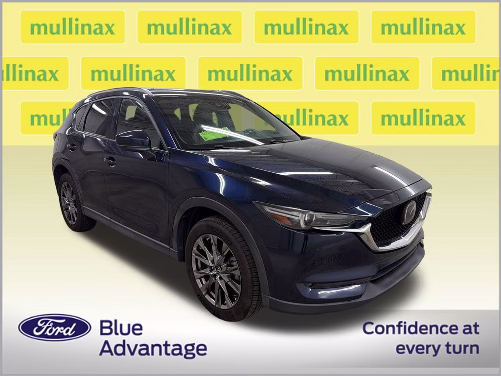 2019 Deep Crystal Blue Mica Mazda CX-5 Signature AWD SUV