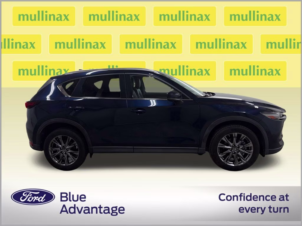 2019 Deep Crystal Blue Mica Mazda CX-5 Signature AWD SUV