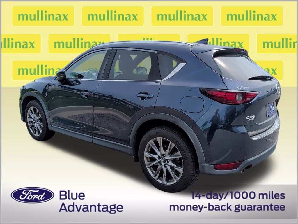 2019 Deep Crystal Blue Mica Mazda CX-5 Signature AWD SUV