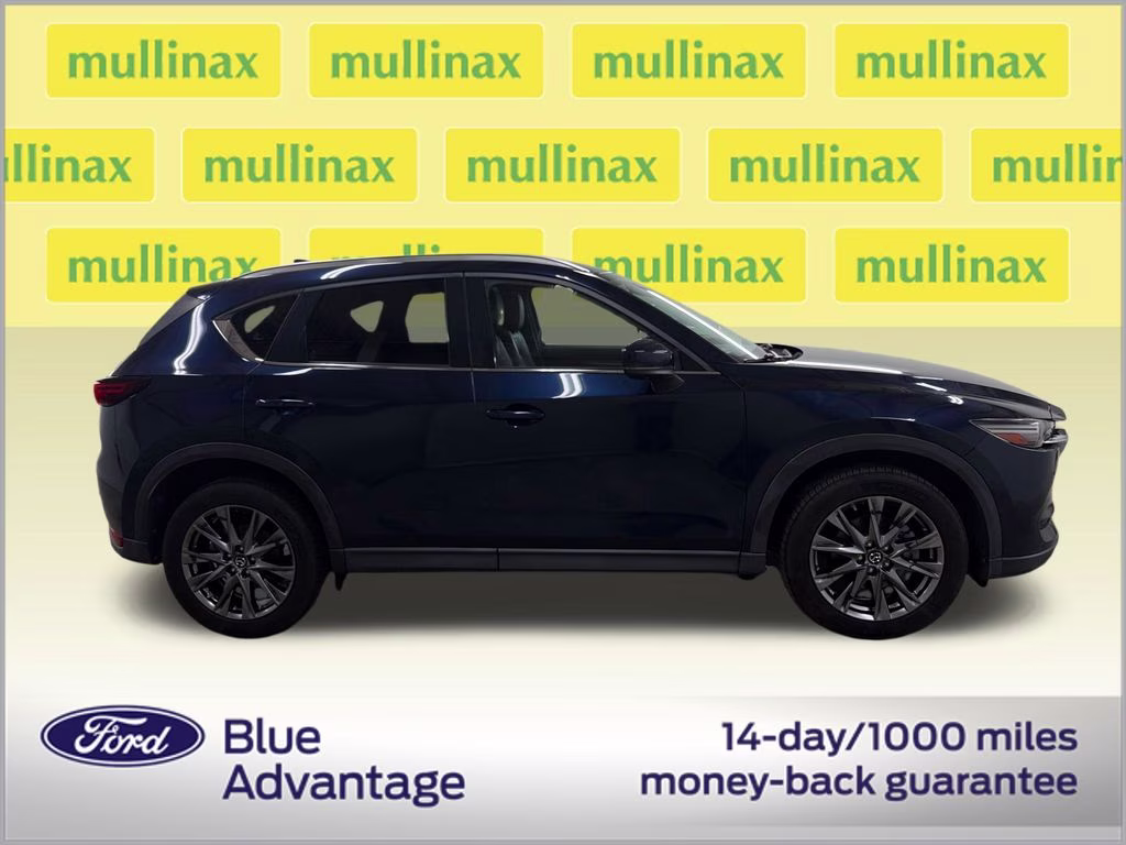 2019 Deep Crystal Blue Mica Mazda CX-5 Signature AWD SUV