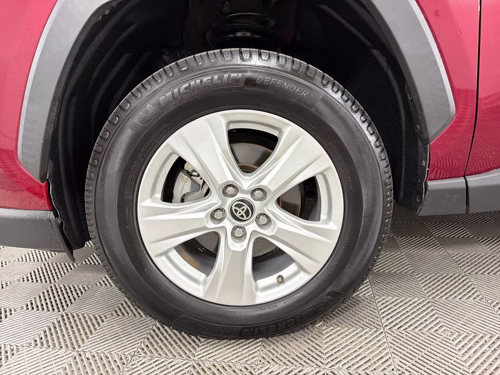 2021 Ruby Flare Pearl Toyota RAV4 XLE FWD SUV