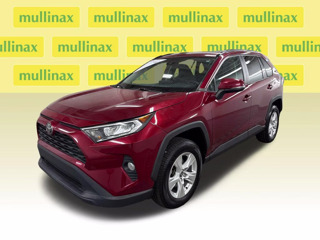 2021 Ruby Flare Pearl Toyota RAV4 XLE FWD SUV