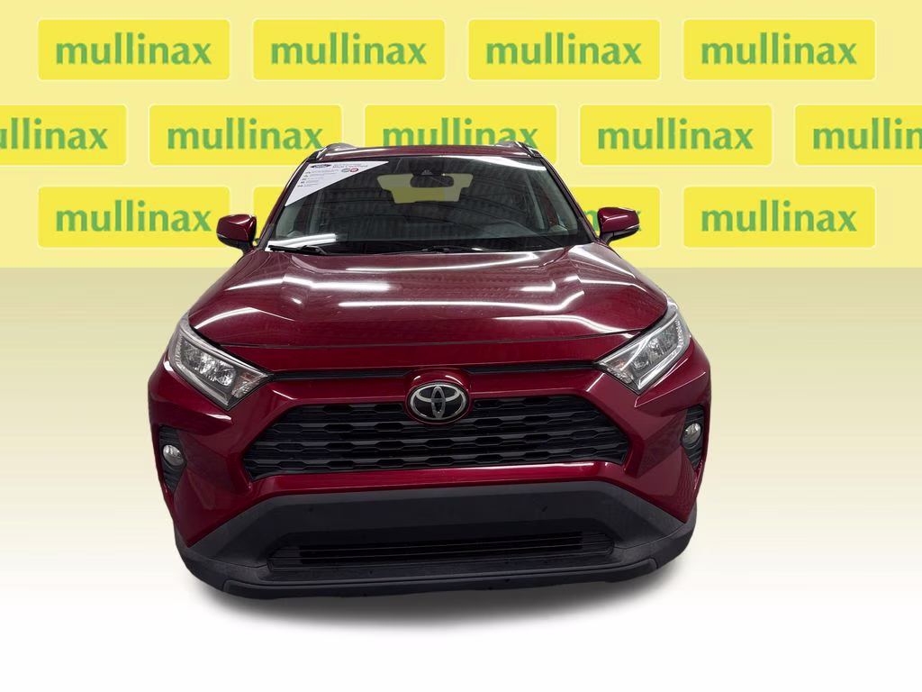 2021 Ruby Flare Pearl Toyota RAV4 XLE FWD SUV